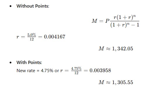 FHA Mortgage Calculation Example